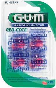 GUM Red-Cote 12 Tandplakverklikkers Tabletten