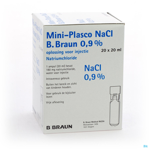 Mini Plasco Nacl 0,9 % Amp 20x20 ml