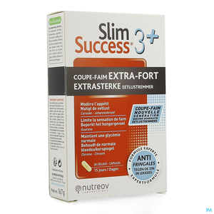 Slim Succes 3+ Eetlustremmer 30 capsules