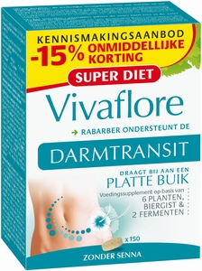 Vivaflore Transit 150 Tabletten (15% onmiddellijk terugbetaald)