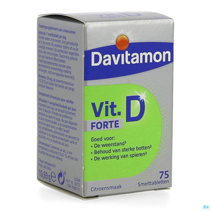 Davitamon Vitamine D Forte 75 Tabletten