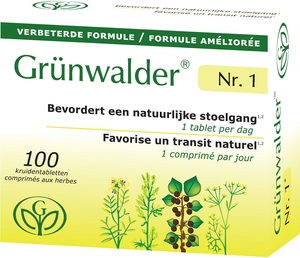 Grünwalder N1 100 Tabletten Nieuwe Formule