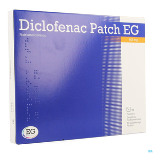 Diclofenac Patch EG 140mg 10 Pleisters