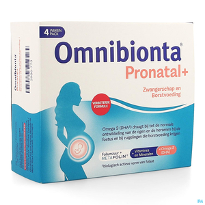 Omnibionta Pronatal + 4 weken tabl 28 + Caps 28