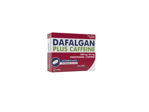 Dafalgan Plus Cafeïne 500 mg/65 mg 30 Filmomhulde Tabletten