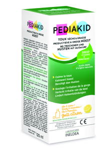 Pediakid Droge en Slijmhoest 125 ml