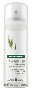 Klorane Droogshampoo Havermelk Spray 50 ml (nieuwe formule)