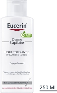 Eucerin DermoCapillaire Hoge Tolerantie Extra-Milde Shampoo Zeer Gevoelige Hoofdhuid 250ml