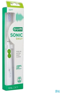 Gum Sonic Daily Tandenborstel Batterij Wit