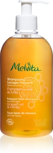 Melvita Shampoo Frequent Wassen Pompelmoes en Honing 500 ml