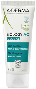 A-Derma Biology AC Globale Verzorging Tegen Onvolkomenheden 40 ml