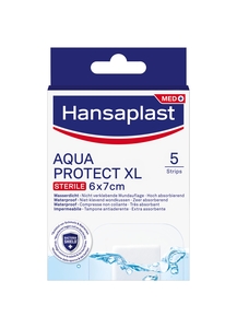 Hansaplast Aqua Protect Handen Strips XL 5 Stuks
