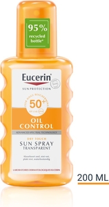 Eucerin Sun Oil Control SPF 50 Dry Touch Spray Transparent 200ml