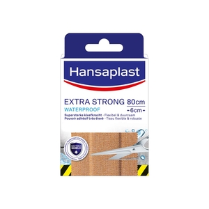 Hansaplast Extra Strong Pleister Waterproof 80x6cm