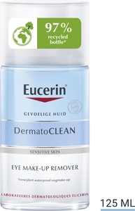 Eucerin DermatoClean [Hyaluron] Eye Make-Up Remover Oogreinigingslotion Gevoelige Huid 125ml