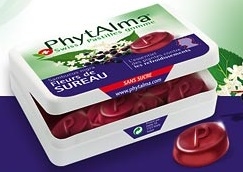 PhytAlma Pastilles Gum Vlierbes + Stevia 50g