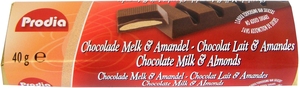 Prodia Chocoladereep Melk + Amandel 3x42g 5894