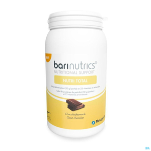 Barinutrics Nutritotal Choco 14 Porties