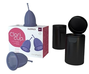 Claricup Menstruatiecup Maat 2 Duo Pack