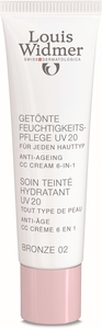 Widmer Verzorging Getint Hydraterend UV20 Kleur Brons 02 Zonder Parfum 30ml