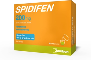 Spidifen 200mg 24 Zakjes met korrels