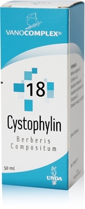 Vanocomplex N18 Cystophylin Druppels 50ml Unda