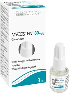 Mycosten 80mg/g Nagellak Flesje 3ml