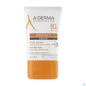 Aderma Protect Pocket Onzichtbare Fluid SPF50+ 30 ml