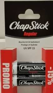 Chapstick Regular Lippenbalsem IP15 Duopack