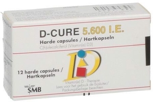 D-Cure 5600UI 12 Capsules
