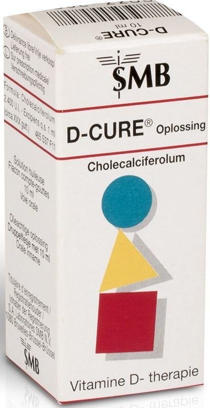 Nieuwjaar cursief Succesvol D-Cure 2.400 UI drinkbare oplossing in druppels 10ml | Calcium - Vitamine D