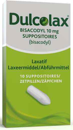 Dulcolax Bisadocyl 10mg 10 Suppositoires | Constipation