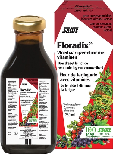 Salus Floradix Elixir 250ml | Conditie - Energie