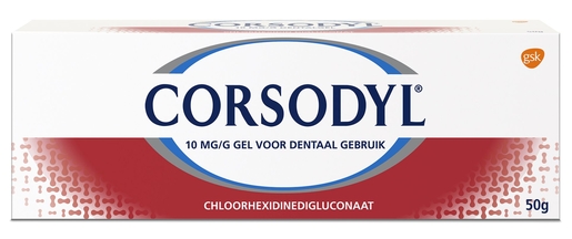 Corsodyl Tandgel 50g | Tandpasta's - Tandverzorging