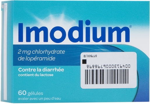 Imodium 2mg 60 Gélules | Diarrhée - Turista