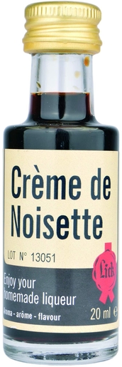 Lick Crème De Noisette 20ml | Essences pour liqueurs