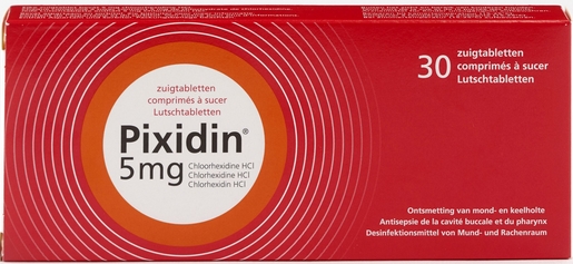 Pixidin 5mg 30 Zuigtabletten | Keelpijn