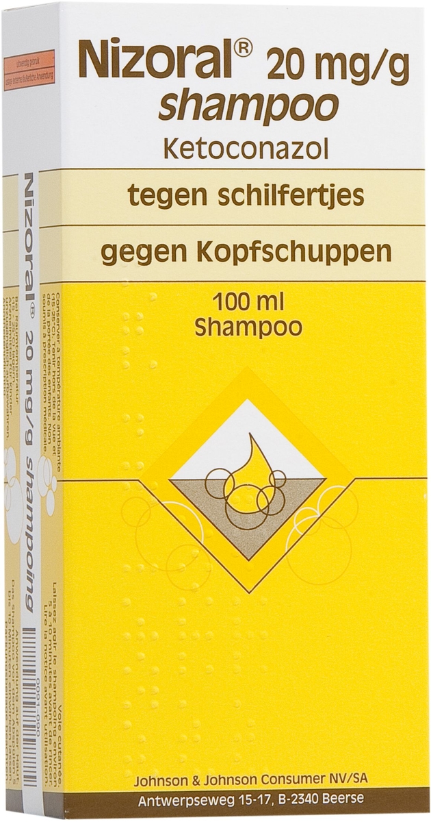 India Belonend mentaal Nizoral 20mg/g Shampoo 100ml | Roos