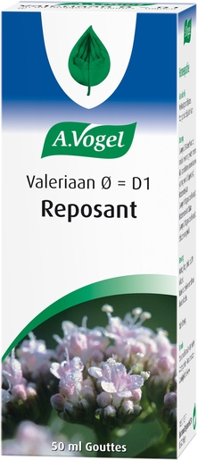 A. Vogel Valeriane Gouttes 50ml | Système nerveux