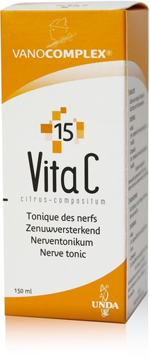 Vanocomplex N15 Vita C Sirop 150ml Unda | Système nerveux