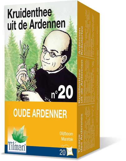 Kruidenthee uit de Ardennen N20 Vieil Ardennais 20 Zakjes | Hart - Bloedsomloop