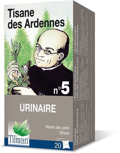 Tisane des Ardennes N5 Urinaire 20 Sachets | Confort urinaire