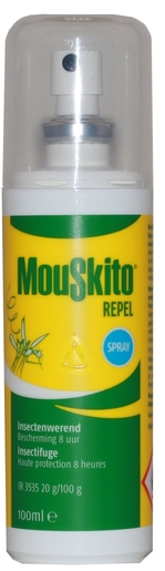 Mouskito Spray 100ml 20% | Anti-moustiques - Insectes - Répulsifs