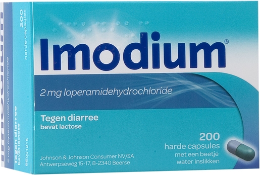 Imodium 2mg 200 Gélules | Diarrhée - Turista