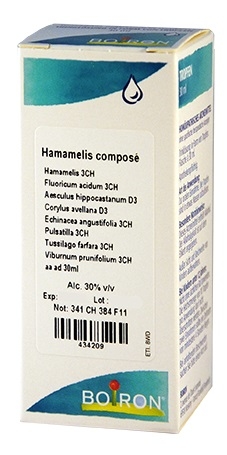 Hamamelis Complex Gouttes 30ml Boiron | Coeur - Circulation