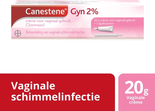 Canestene GYN Clotrimazole 2% Crème 20g | Gynaecologie