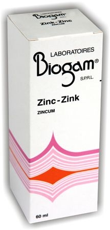 Biogam Zinc (Zn) 60ml | Zinc