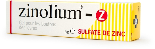 Zinolium Gel 5g | Bouton de fièvre - Herpès labial
