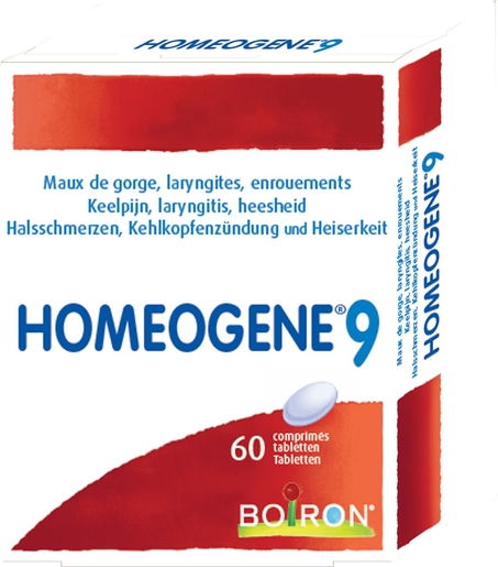 Homeogene N 9 60 Tabletten Boiron | Winterziektes