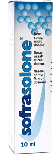 Sofrasolone Spray Nasal 10ml | Nez bouché - Décongestionnant